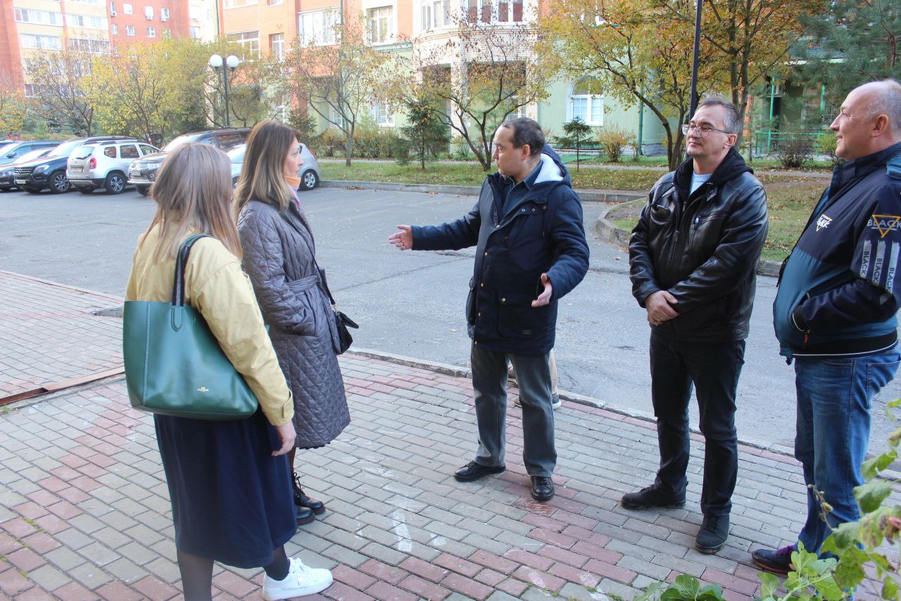 Встреча с жителями дома №2 и 4 по улице Лесной прошла во Фрязино