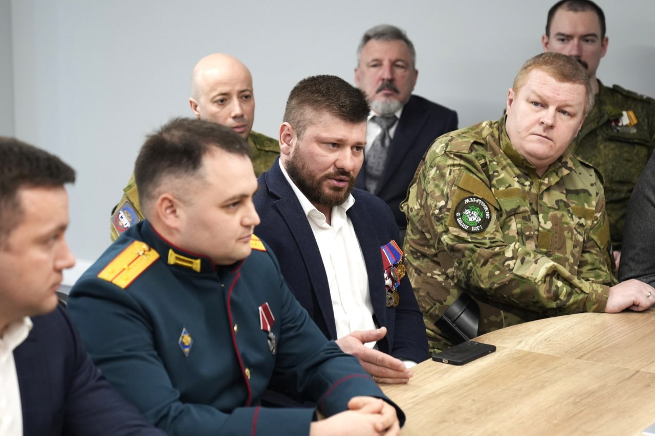 Губернатор Московской области Андрей Воробьев встретился с руководителями муниципальных отделений Ассоциации ветеранов СВО Подмосковья