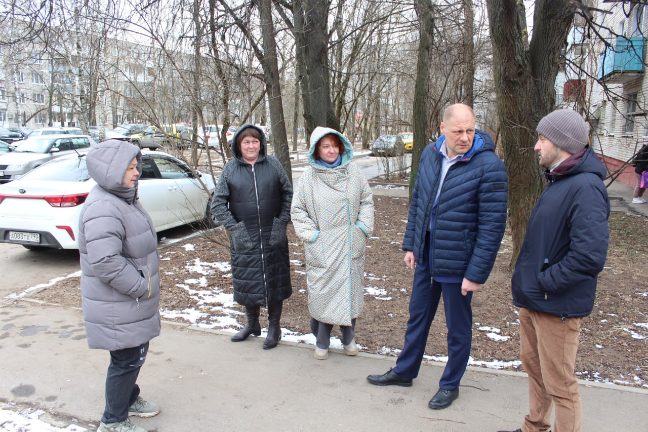 Встреча с жителями домов № 10 и 12 по улице Полевой