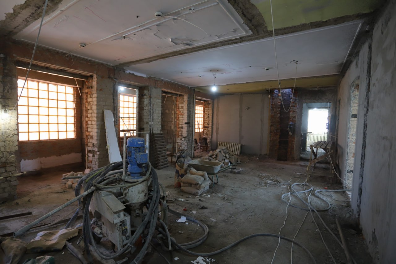 Продолжается капитальный ремонт детского сада №2 &laquo;Колокольчик&raquo;