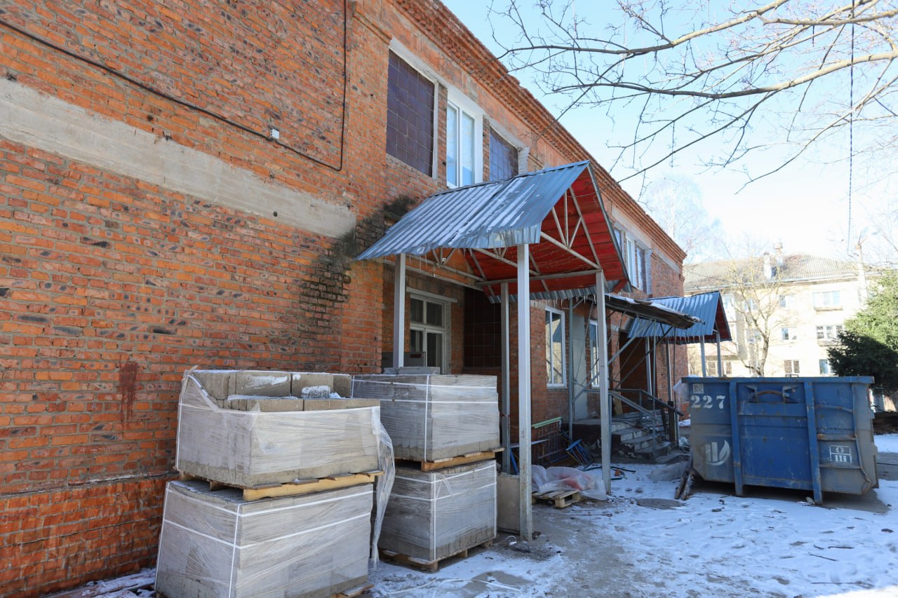 Продолжается капитальный ремонт детского сада №2 &laquo;Колокольчик&raquo;