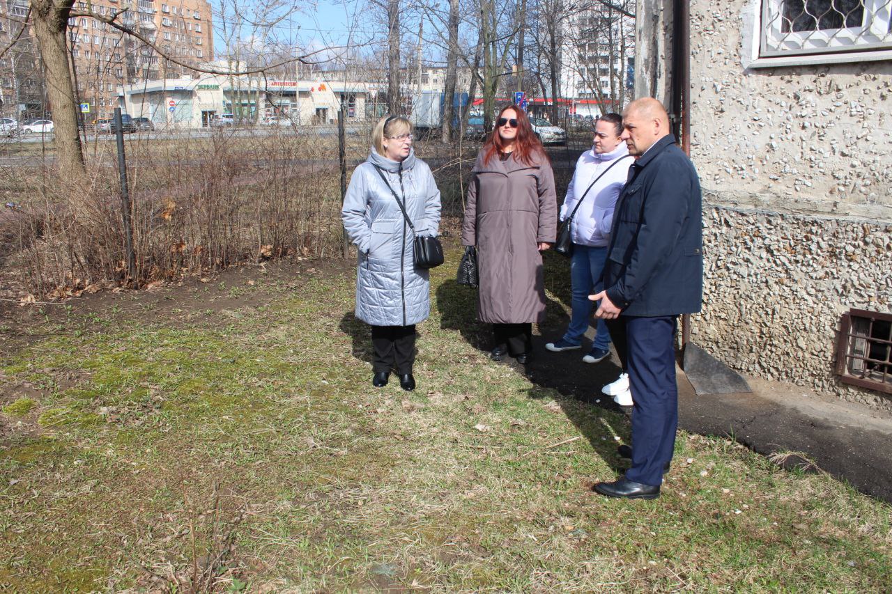 Встреча с жителями А.М. Тропин