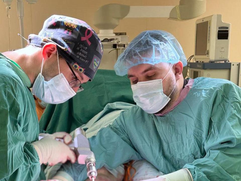 Во Фрязино врачи поставили на ноги пациента со сложным переломом