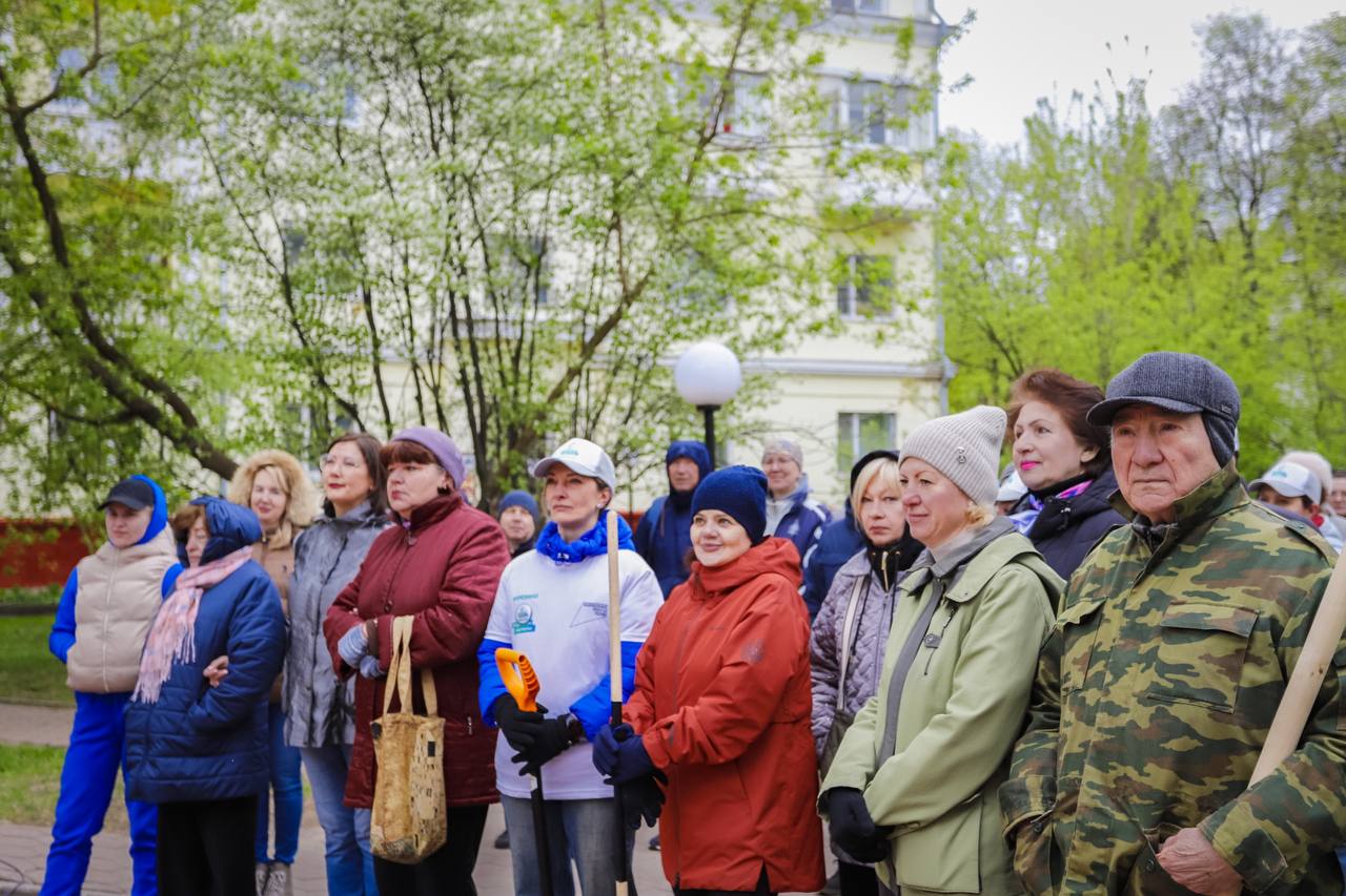 Фрязино присоединилось к Всероссийскому субботнику!