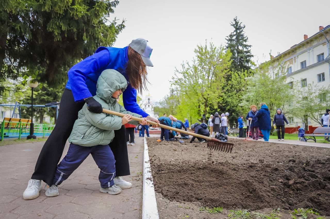 Фрязино присоединилось к Всероссийскому субботнику!