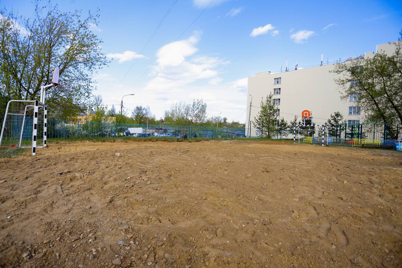 Спортивная площадка у дома 19к1 на проспекте Мира будет восстановлена!