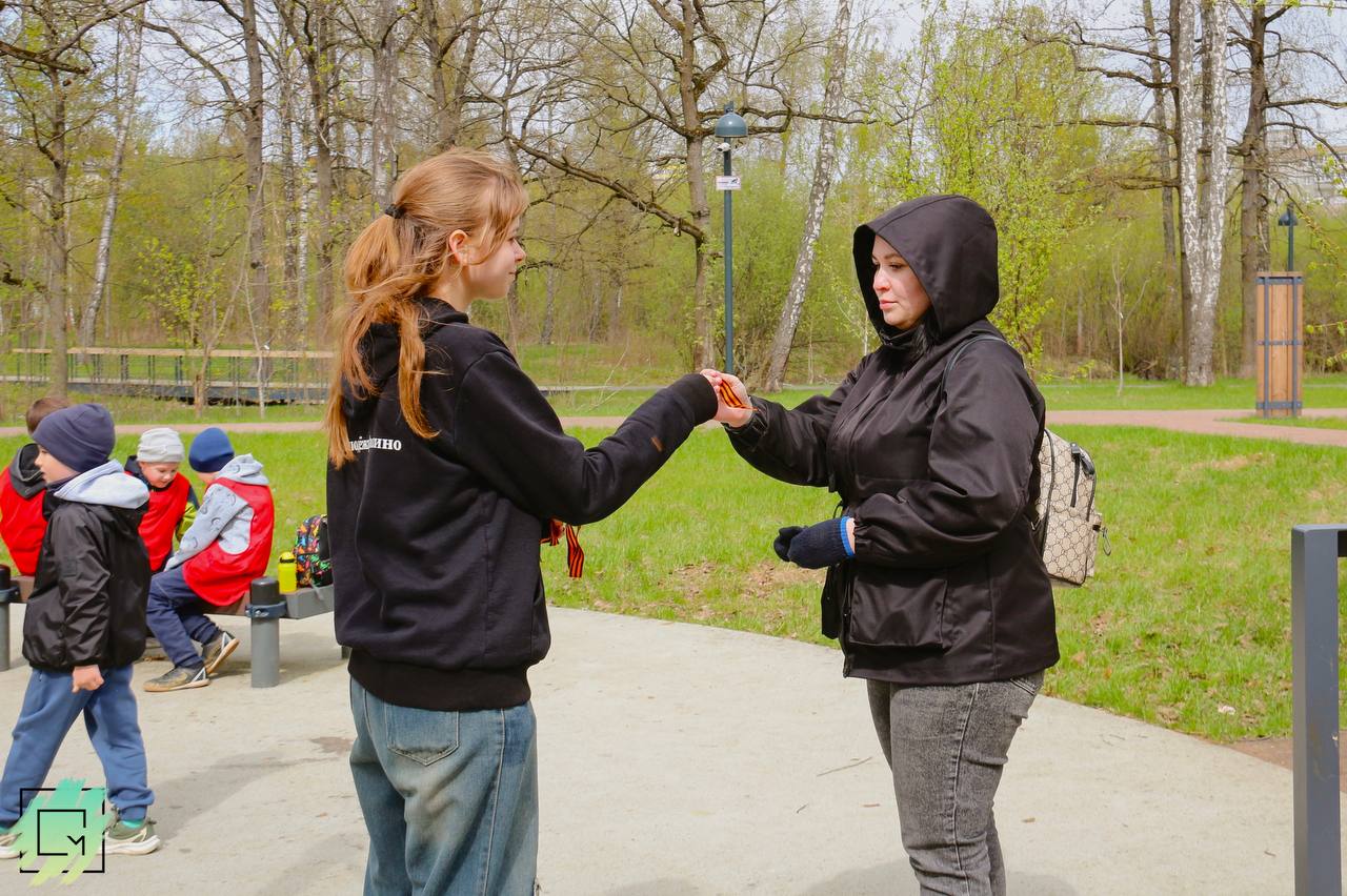 Символ памяти и гордости: во Фрязино стартовала акция «Георгиевская ленточка»!