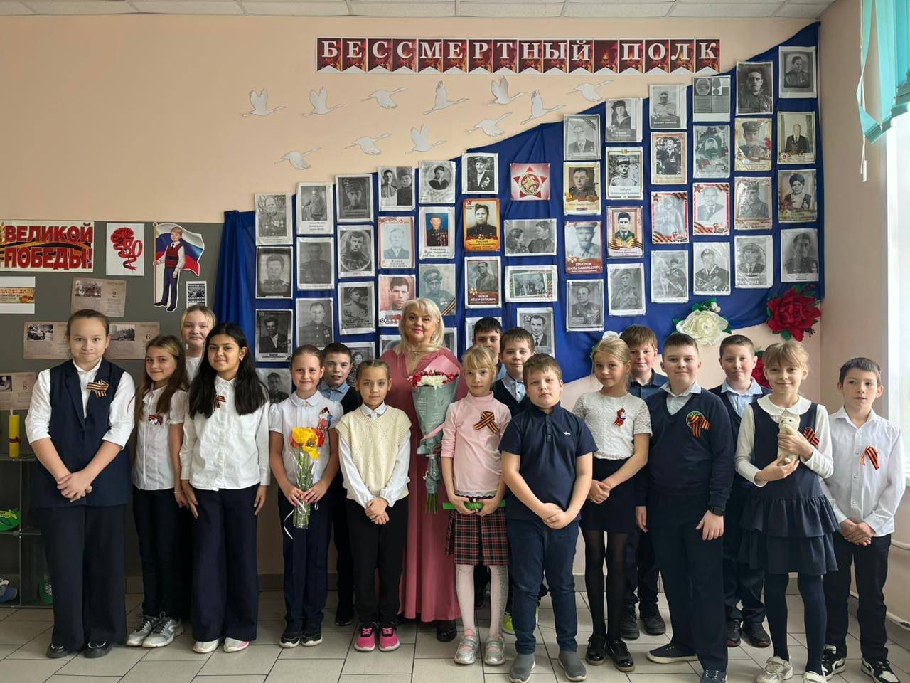 Памятные мероприятия, посвящённые 80-летию Великой Победы прошли в образовательных учреждениях нашего наукограда