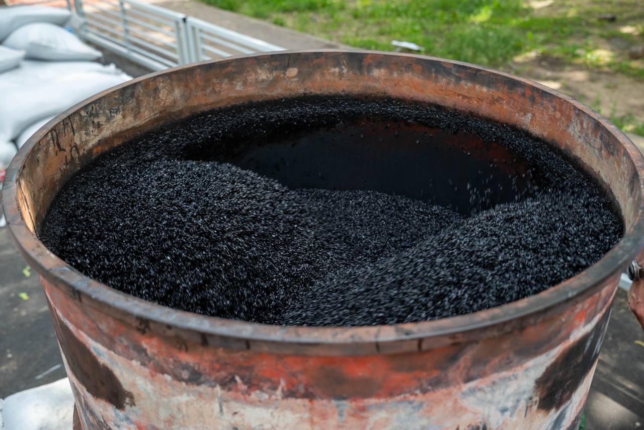 В городском округе Фрязино активно ведутся работы по благоустройству дворовых территорий