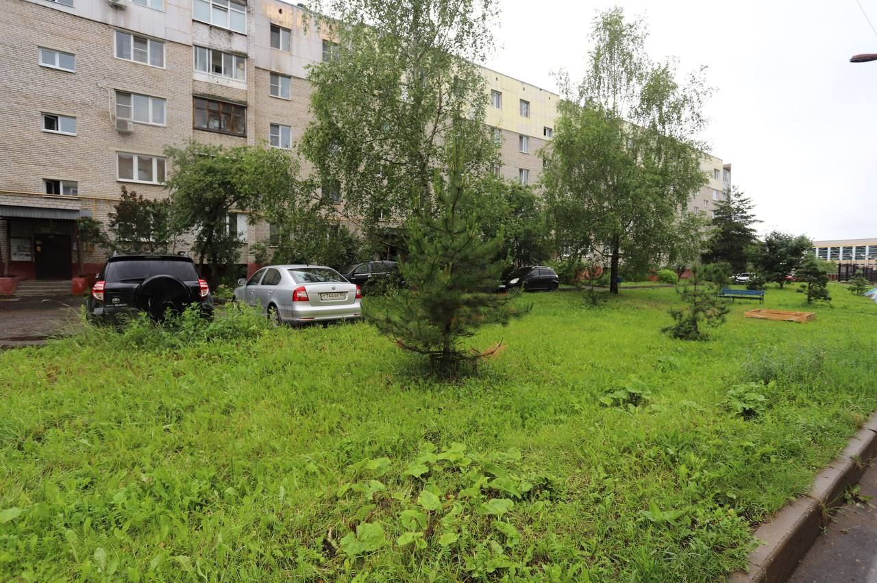 Заместитель главы городского округа Фрязино Наталья Силаева провела встречу с жителями улицы Нахимова, уделив особое внимание вопросу покоса травы на придомовой территории между домами №27 и №29