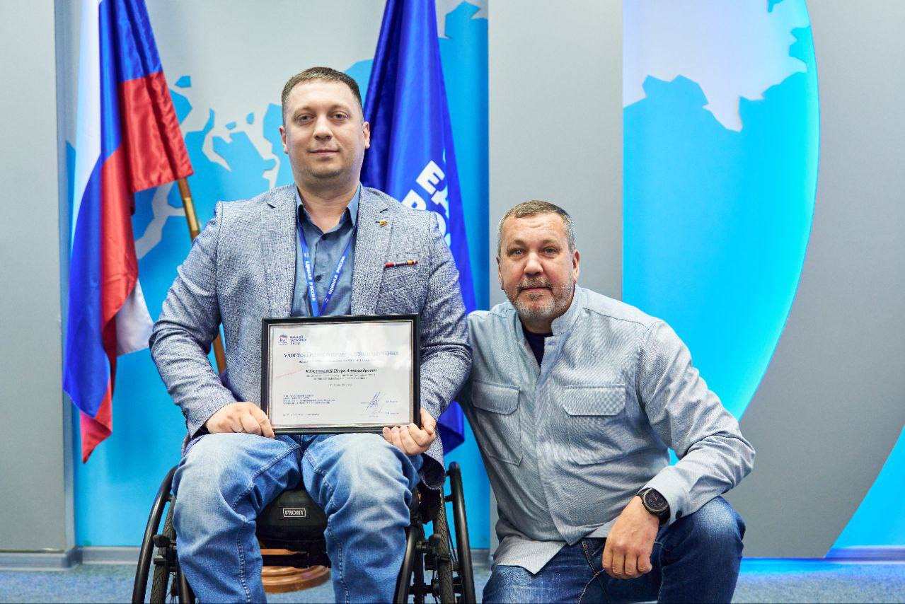 Участник специальной военной операции, руководитель Ассоциации ветеранов СВО города Фрязино Игорь Какушкин стал финалистом программы &laquo;Герои Подмосковья&raquo;