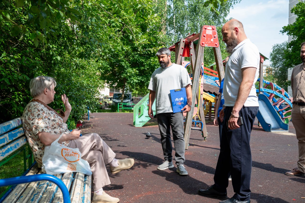 Детская площадка на пр. Мира готовится к обновлению