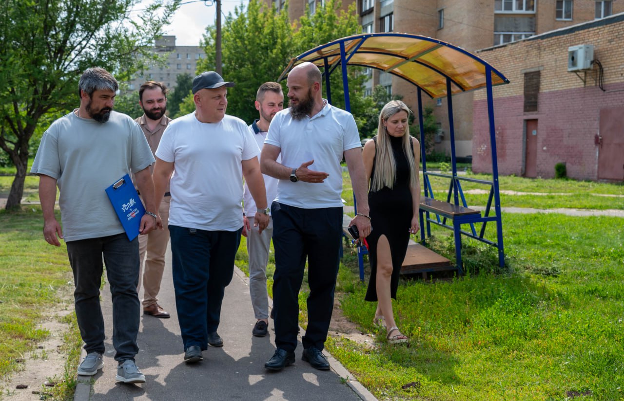 Детская площадка на пр. Мира готовится к обновлению