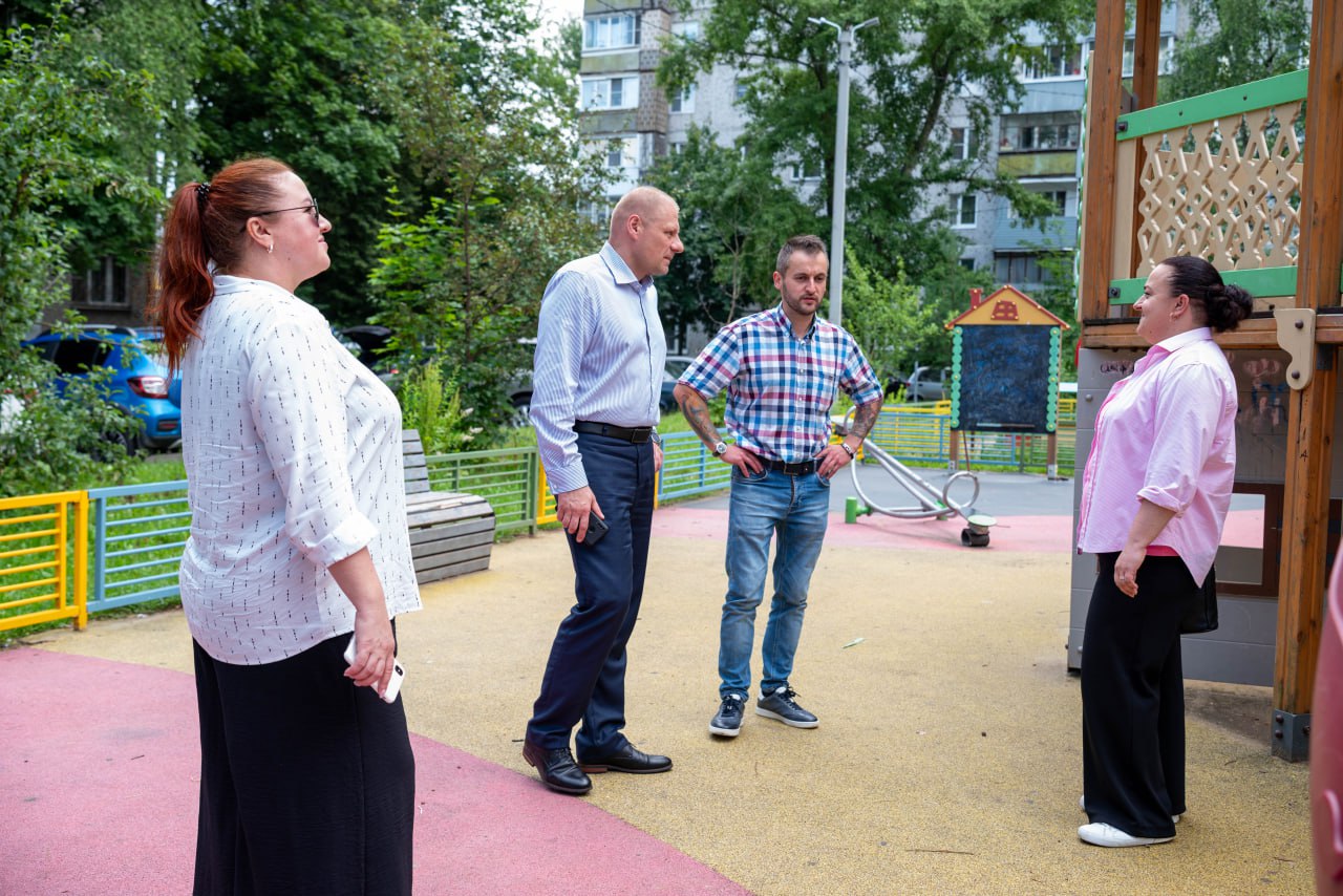 Обход территории А.М. Тропин