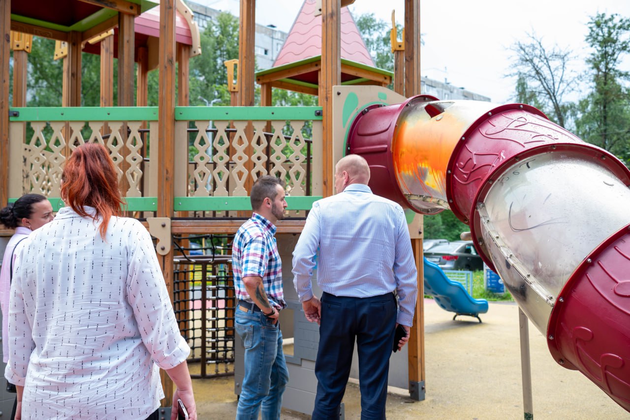 Обход территории А.М. Тропин