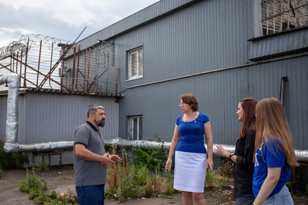 Обход территории Ю.М. Шувалова