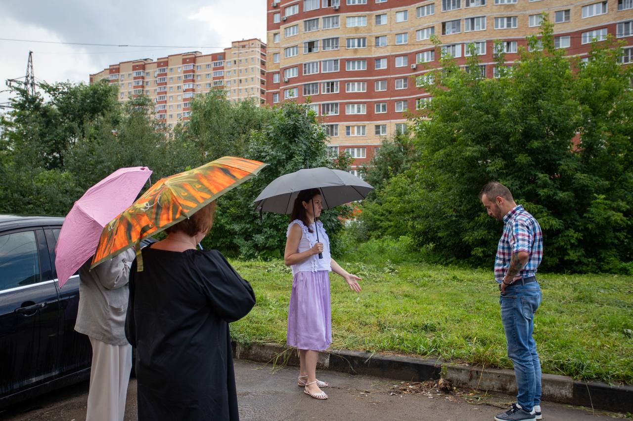 Обход территории Н.В. Силаева