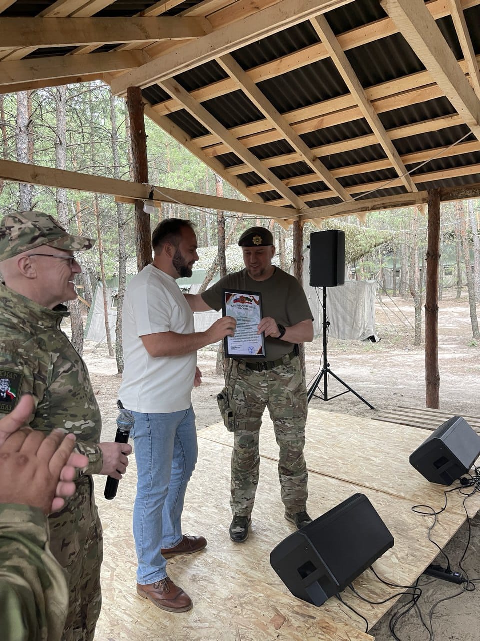 Ветеран специальной военной операции Иван Корохов получил благодарственное письмо за мужество и самоотверженность