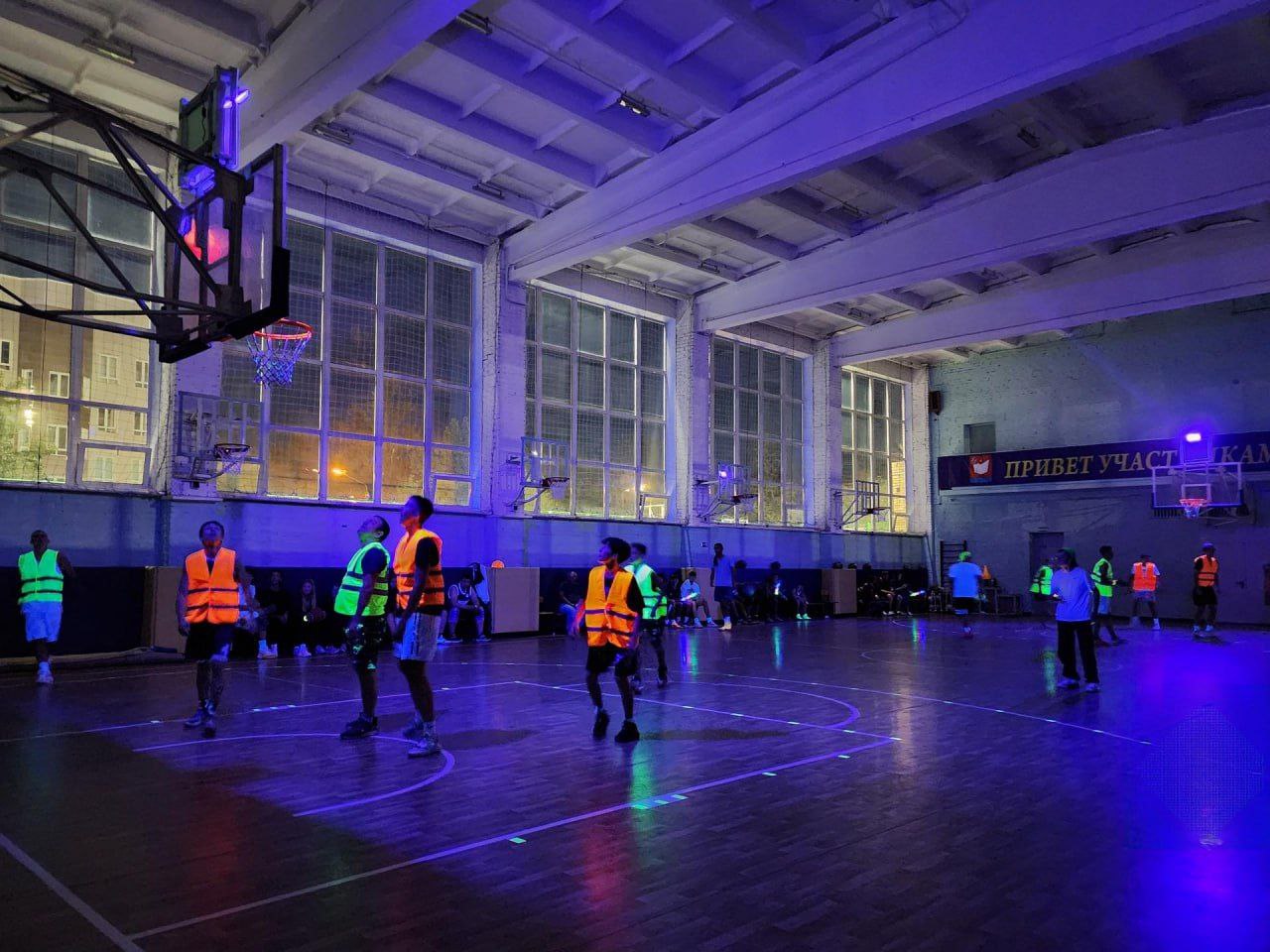 Во Фрязино зажглись звезды ночного стритбола!