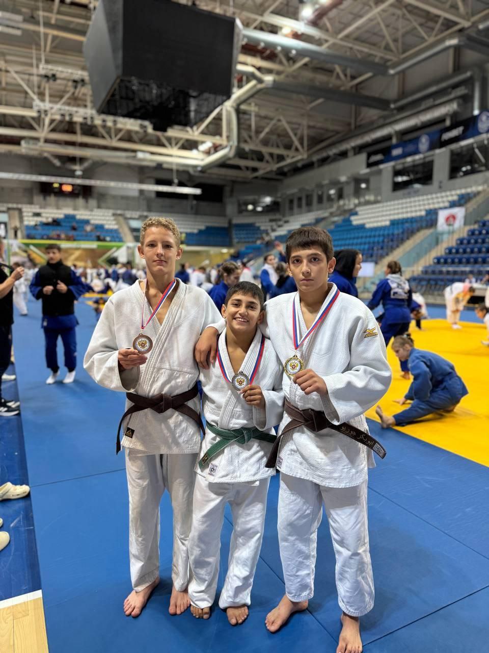 Воспитанники спортивной школы «Олимп» стали лучшими на первенстве ЦФО по дзюдо в Брянске