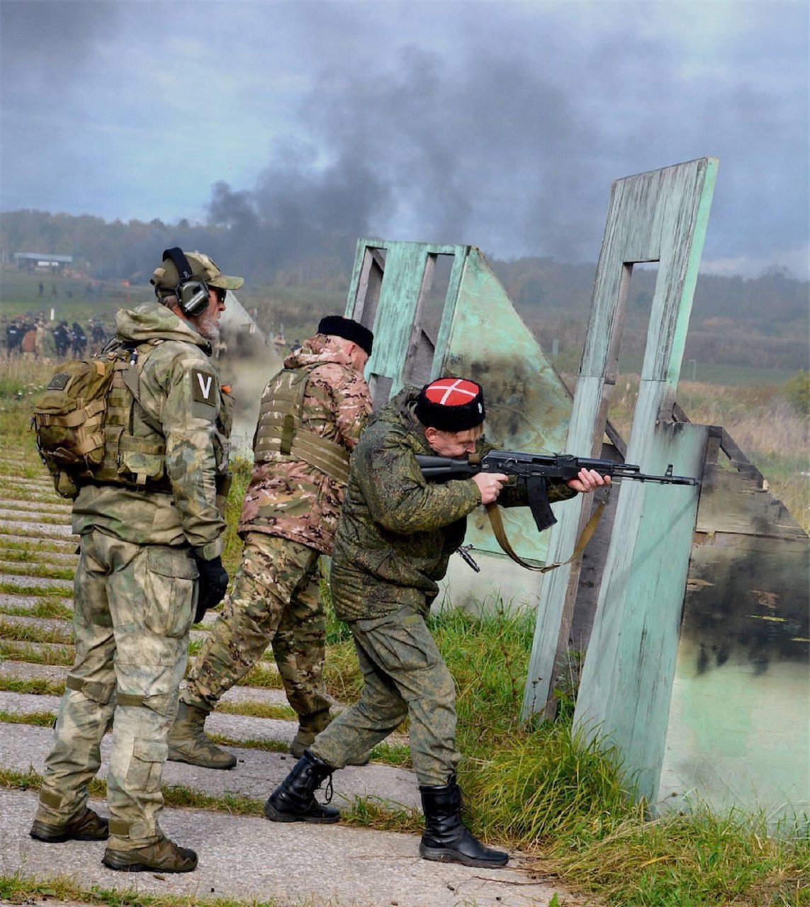Представители Народной дружины Фрязина повысили свою подготовку на сборах в Кантемировском соединении