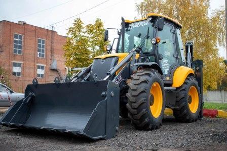 В АО &laquo;Теплосеть Фрязино&raquo; поступил новый экскаватор-погрузчик!