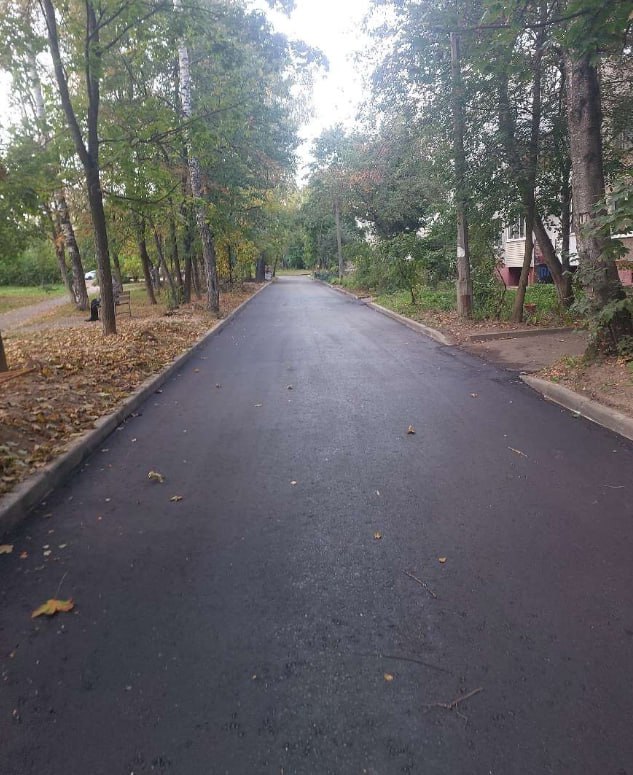 Во Фрязино завершено благоустройство двора на улицей Полевой