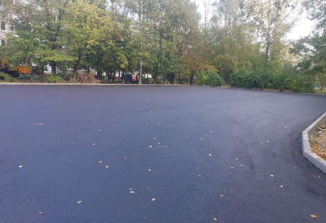 Во Фрязино завершено благоустройство двора на улицей Полевой