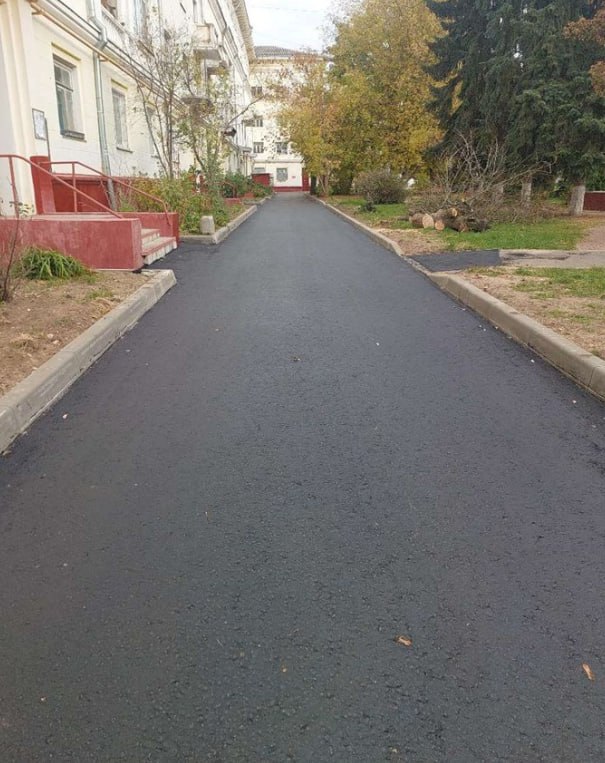 Во Фрязино завершено благоустройство двора на улицей Полевой