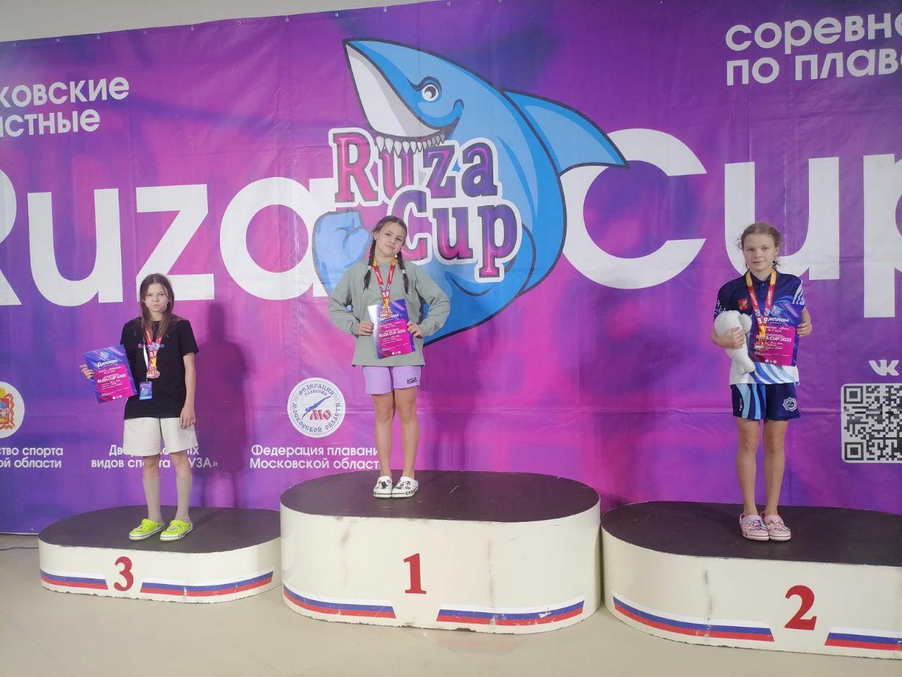 Юные пловцы Фрязино успешно выступили на областных соревнованиях &laquo;RUZA-CUP&raquo;