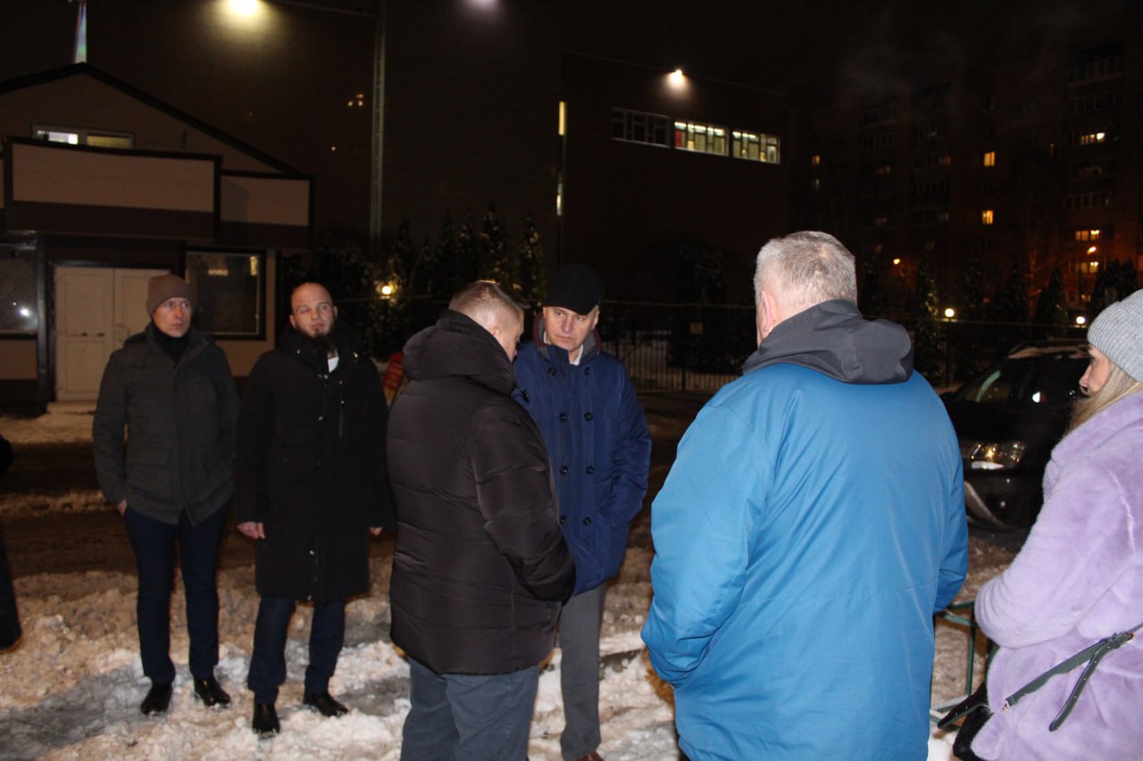 Проверка качества работ коммунальных служб после снегопада